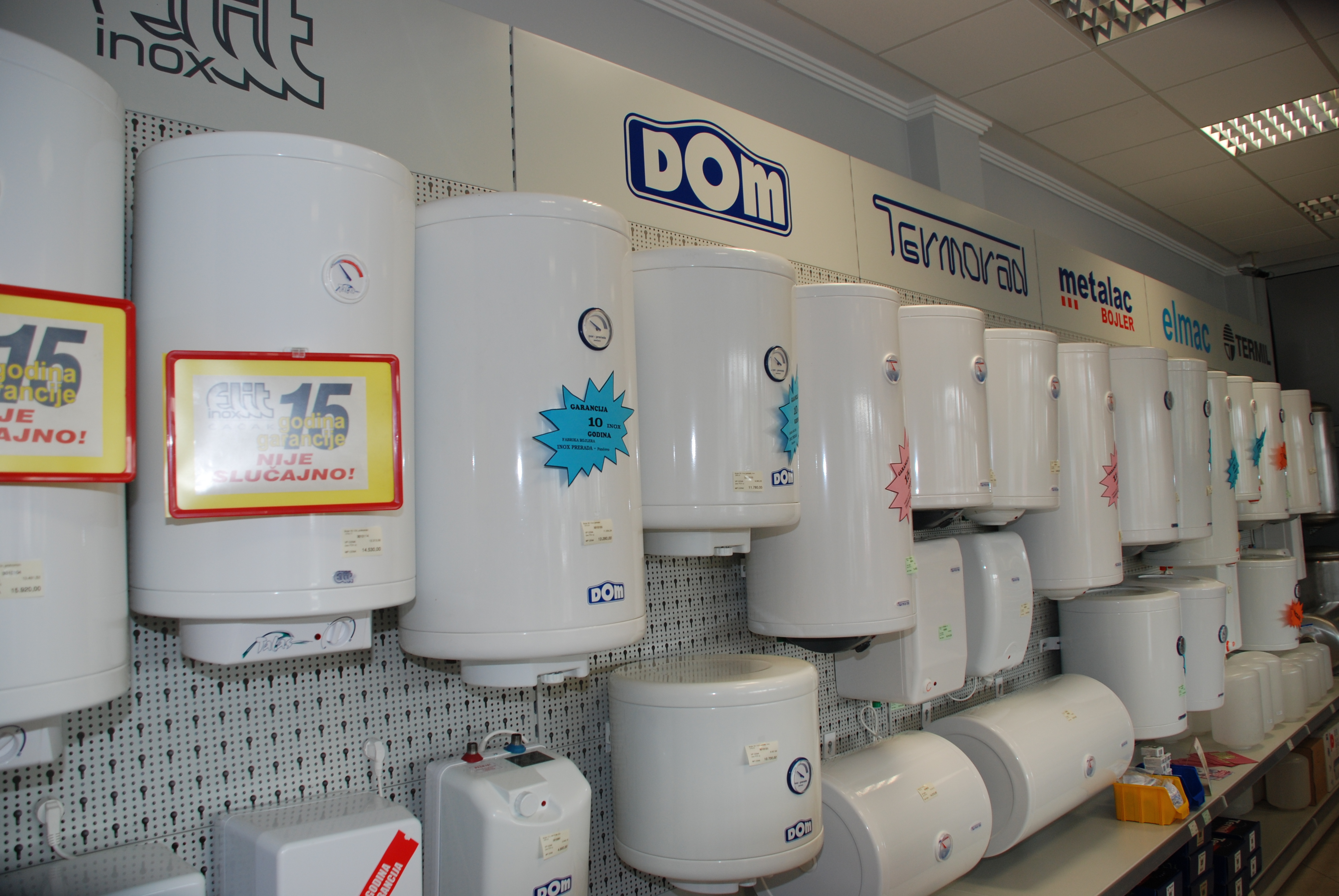Bojleri u prodaji – Servis Čekić Novi Sad